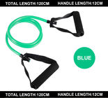 120cm Elastic Pull Rope ، باندهای مقاومت در برابر تناسب اندام برای یوگا خانگی تامین کننده