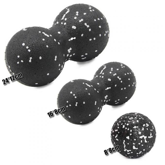 Gym Fitness Yoga Foam Roller Ball Peanut Ball Set Pilates Block Roller